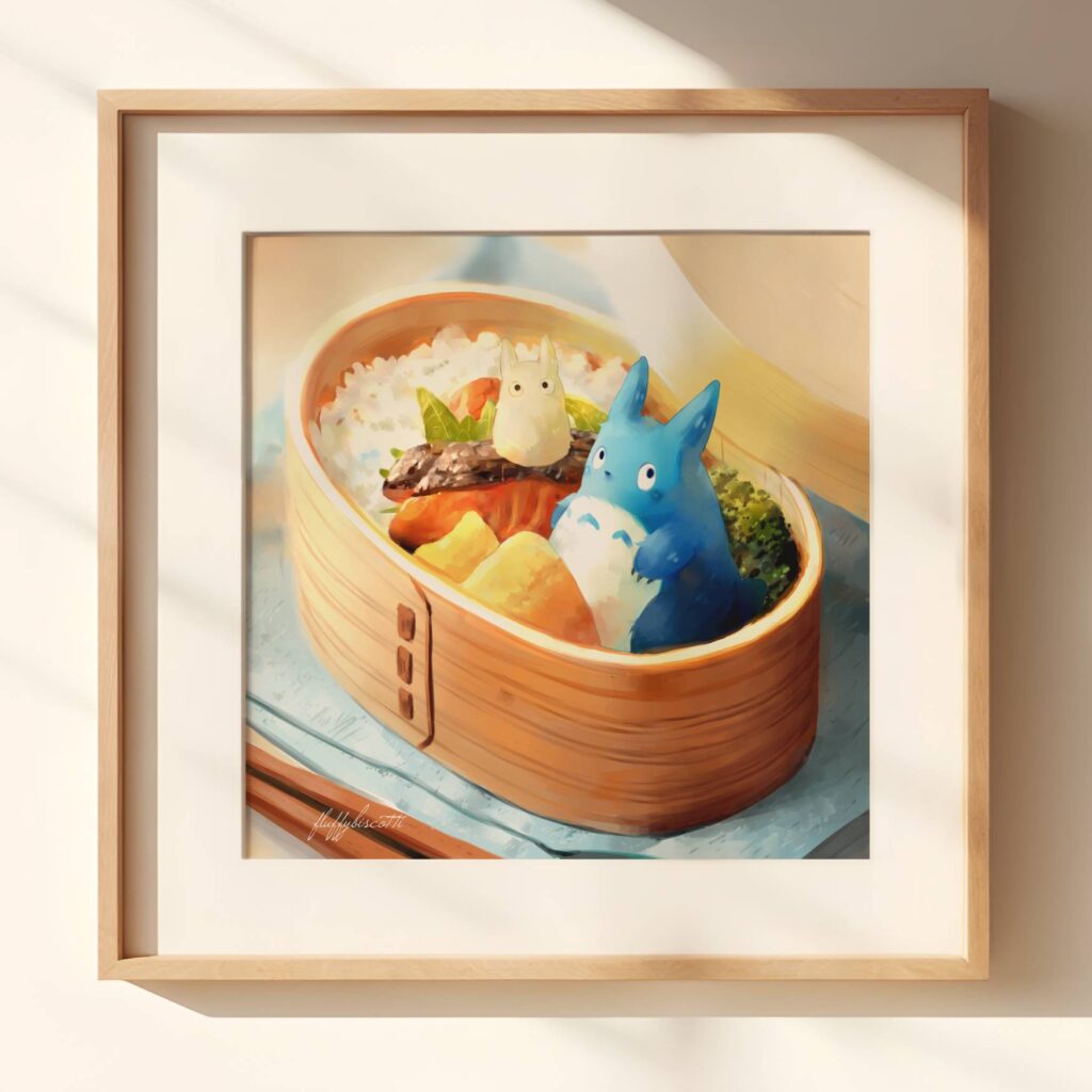 Poster: Chu & Chibi Totoro
