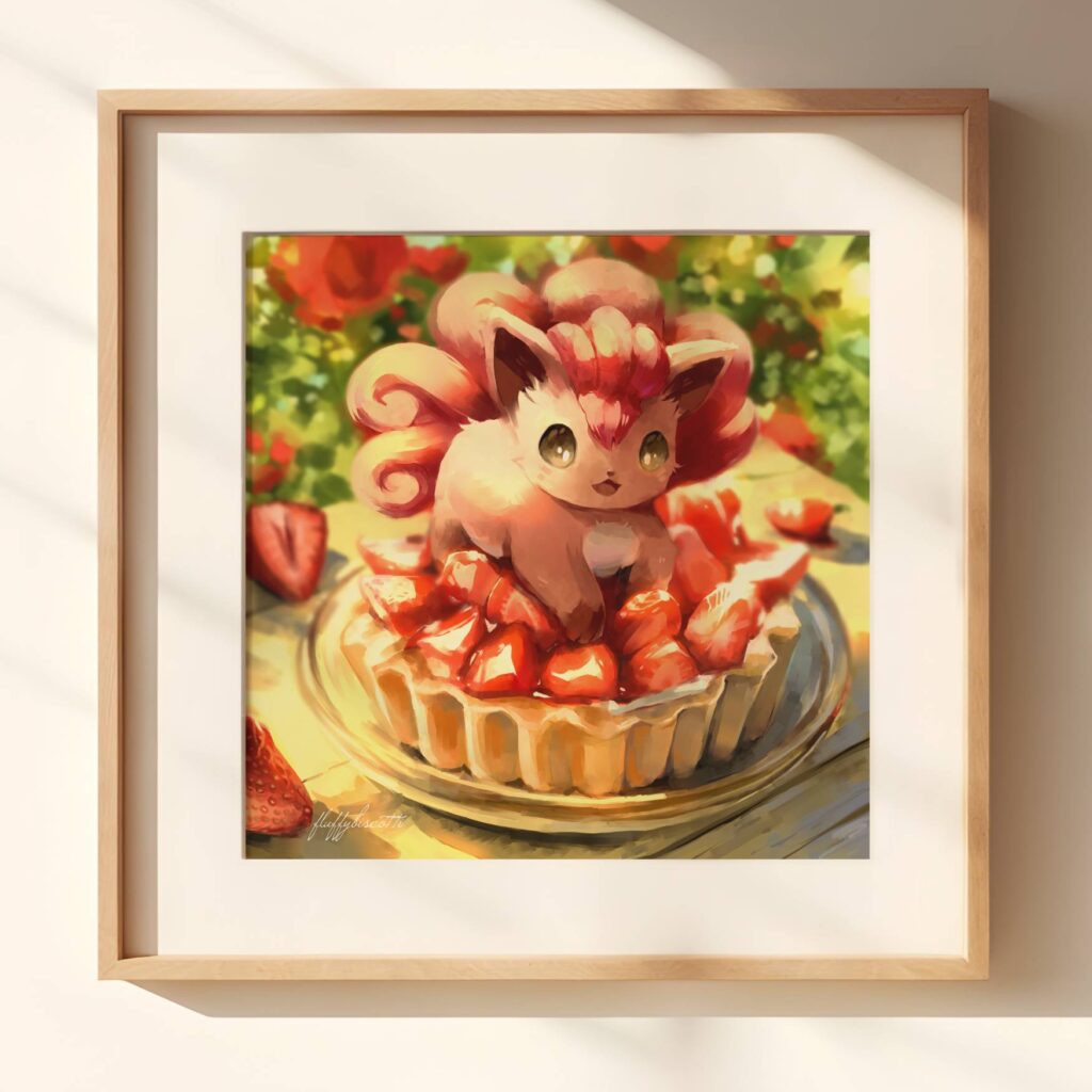 Poster: Vulpix [Kanto]