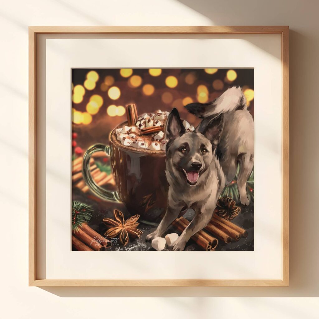 Poster: Norwegian Elkhound