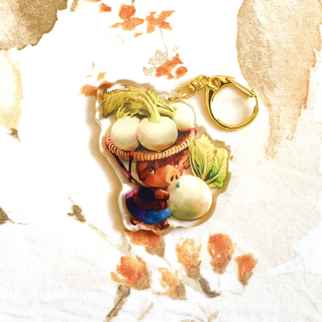 Keychain: Daisy Mae