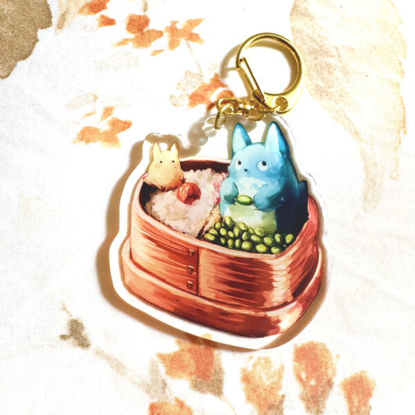 Keychain: Chu & Chibi Totoro