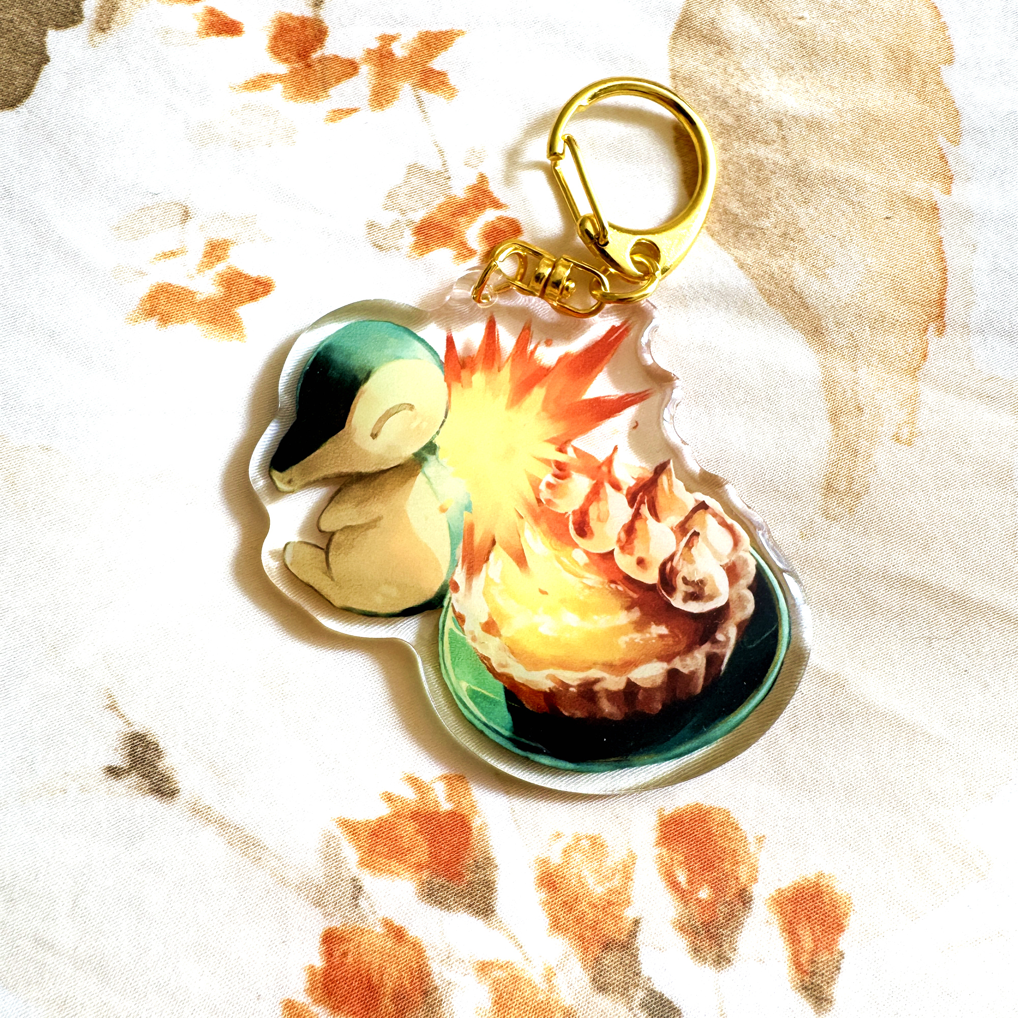 Keychain: Cyndaquil